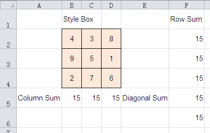 Style Box Solver Results