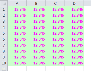 Creating, Selecting and Formatting Named Ranges